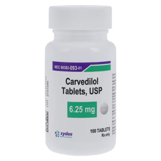 Carvedilol 6.25 mg
