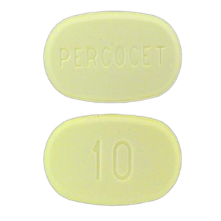 Percocet 10 mg/500 mg