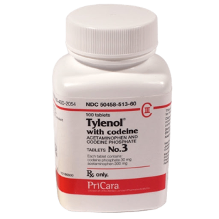 Tylenol 30 mg/300 mg