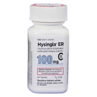 Hysingla ER 100 mg