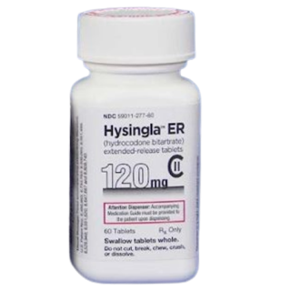 Hysingla ER 120 mg