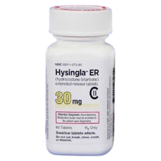 Hysingla ER 30 mg